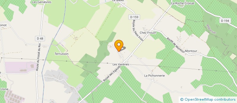 localisation de l'entreprise SCI MARTIN INVESTISSEMENT  NERCILLAC