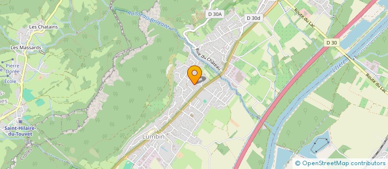 localisation de l'entreprise SCI MARTIN LA PETITE DROME  LUMBIN