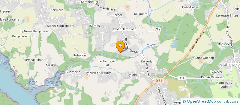 localisation de l'entreprise SCI MARTIN LN  GOUESNACH