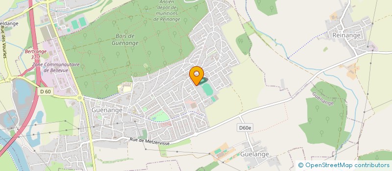 localisation de l'entreprise SCI MARTIN-MALICK  GUENANGE