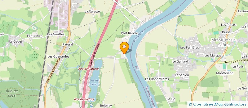 localisation de l'entreprise SCI MARTIN-MANGEMATIN  SAINT-GEORGES-DE-RENEINS