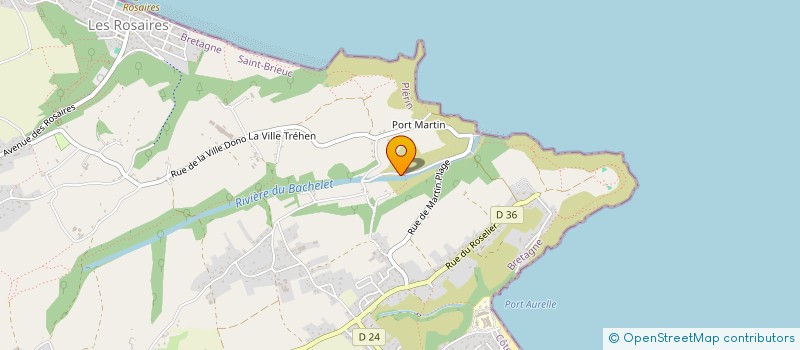 localisation de l'entreprise SCI MARTIN PLAGE  PLERIN