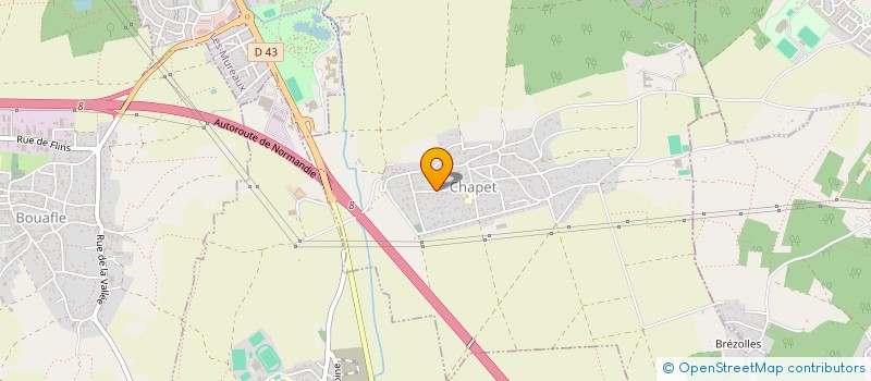 localisation de l'entreprise SCI MARTIN QUENNEHEN  CHAPET