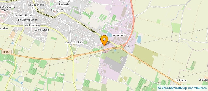 localisation de l'entreprise SCI MARTIN'S  DOUE-EN-ANJOU