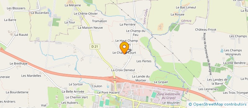 localisation de l'entreprise SCI MARTIN-VALLEE à SAINT-GILLES
