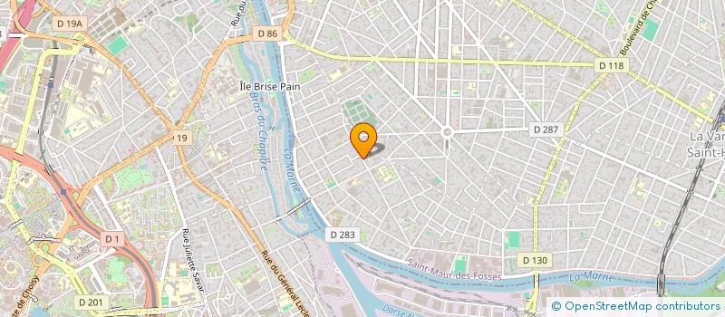 localisation de l'entreprise SCI MARTINANGELI à SAINT-MAUR-DES-FOSSES