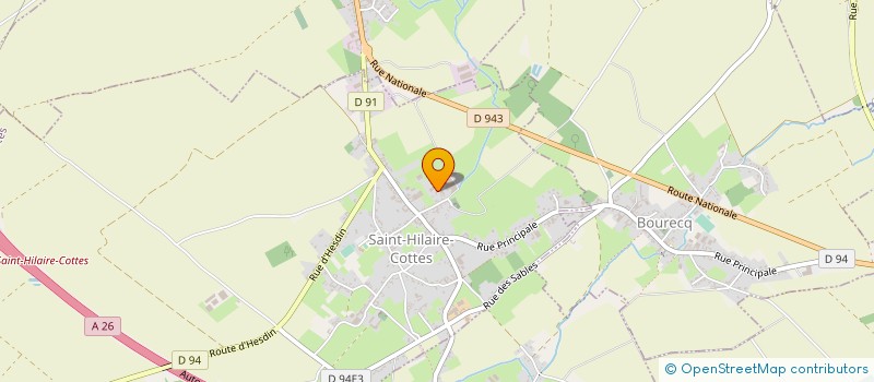 localisation de l'entreprise SCI MARTINE  NORRENT-FONTES