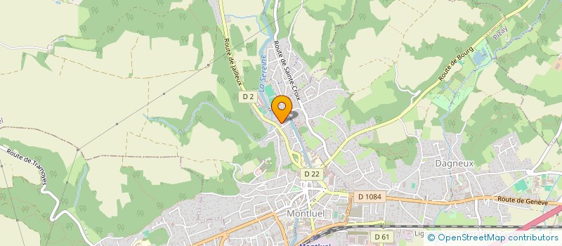 localisation de l'entreprise SCI MARTINE ET CHARLOTTE  MONTLUEL