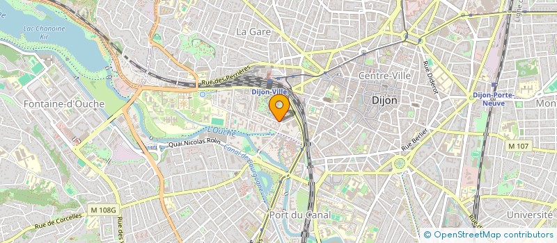 localisation de l'entreprise SCI MARTINEAU à DIJON