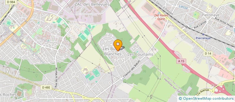 localisation de l'entreprise SCI MARTINEAU ROUFFORT  HERBLAY-SUR-SEINE