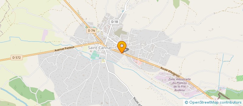 localisation de l'entreprise SCI MARTINET  SAINT-CANNAT