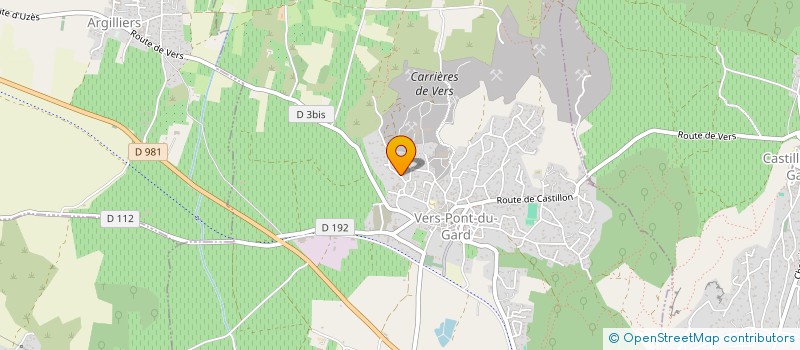 localisation de l'entreprise SCI MARTINET GESTION IMMOBILIERE  VERS-PONT-DU-GARD