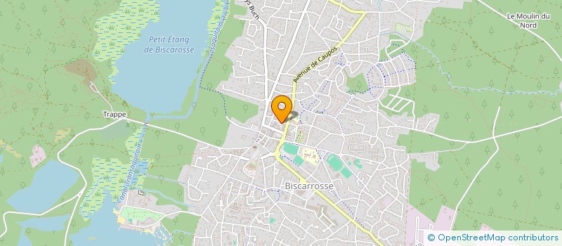 localisation de l'entreprise SCI MARTINEZ  BISCARROSSE