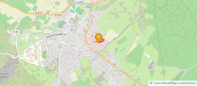 localisation de l'entreprise SCI MARTINEZ JA  THUIR