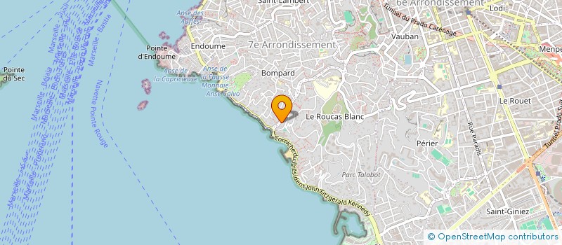 localisation de l'entreprise SCI MARTINI à MARSEILLE