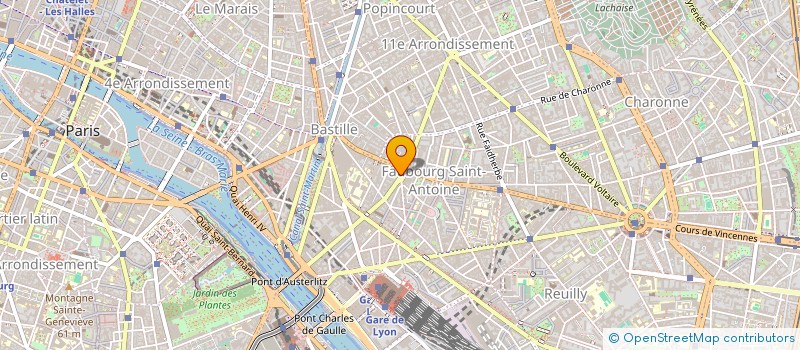 localisation de l'entreprise SCI MARTINI LEDRU ROLLIN  PARIS