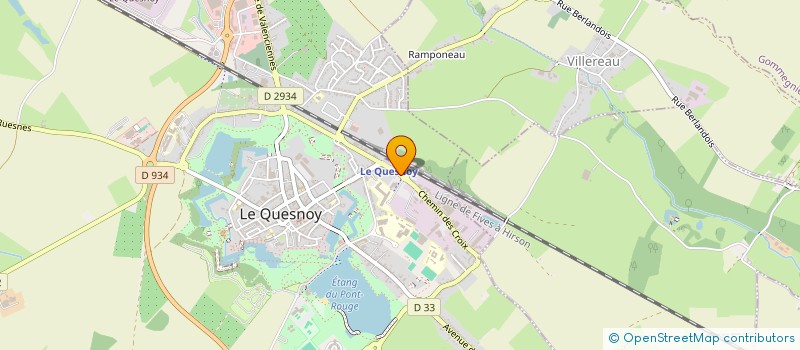 localisation de l'entreprise SCI MARTINIEL à LE QUESNOY
