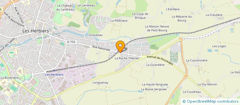 localisation de l'entreprise SCI MARTINO à LES HERBIERS