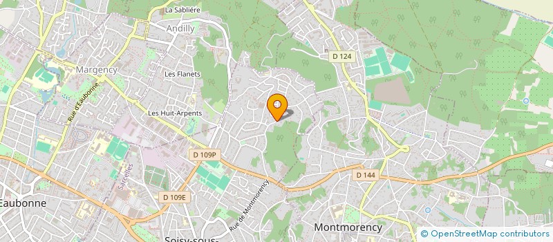 localisation de l'entreprise SCI MARTINS à SOISY-SOUS-MONTMORENCY