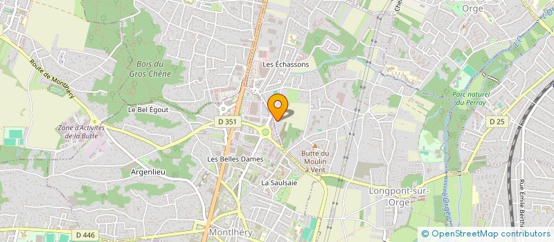 localisation de l'entreprise SCI MARTINS  MONTLHERY