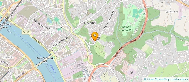 localisation de l'entreprise SCI MARTINS ET FILS  FLOIRAC