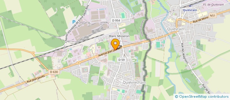 localisation de l'entreprise SCI MARTINUS  QUIEVRECHAIN