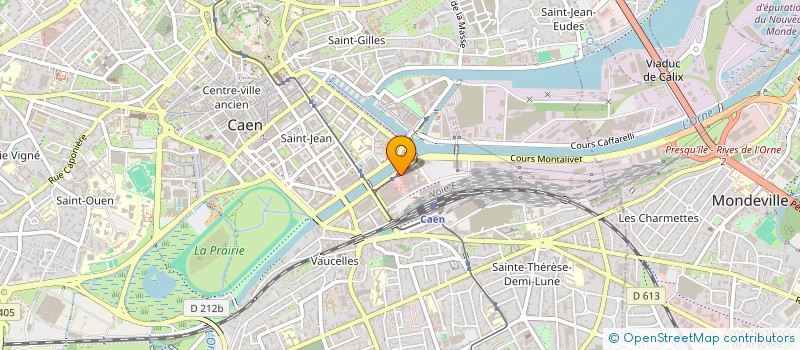 localisation de l'entreprise SCI MARTINUS à CAEN