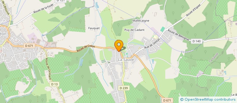 localisation de l'entreprise SCI MARTIQUIN  MADIRAC