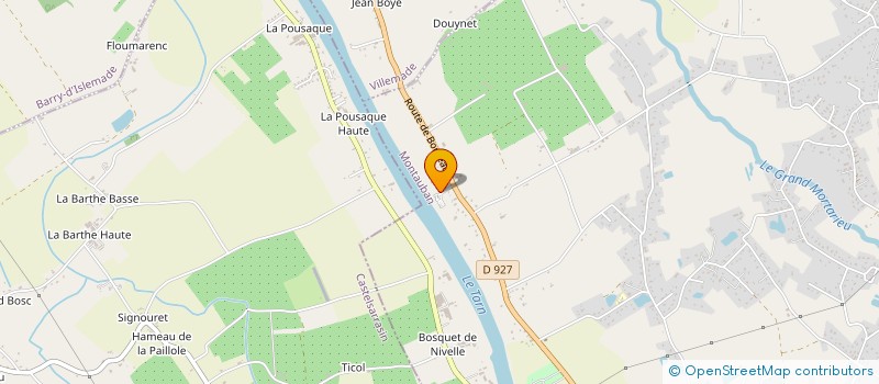 localisation de l'entreprise SCI MARTRES  MONTAUBAN