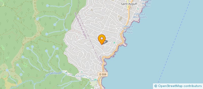 localisation de l'entreprise SCI MARTROI à FREJUS