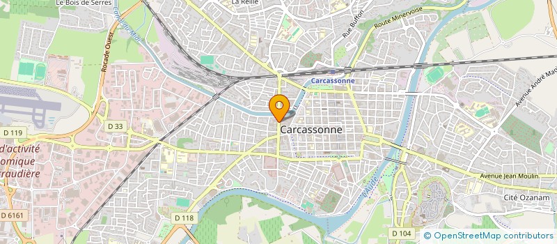 localisation de l'entreprise SCI MARTY à CARCASSONNE