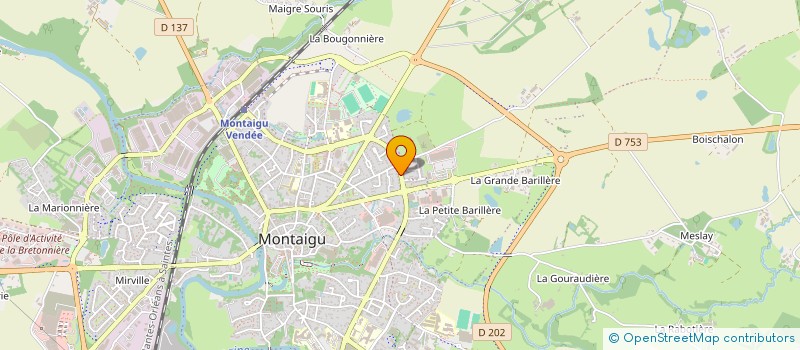 localisation de l'entreprise SCI MARTY AN à MONTAIGU-VENDEE