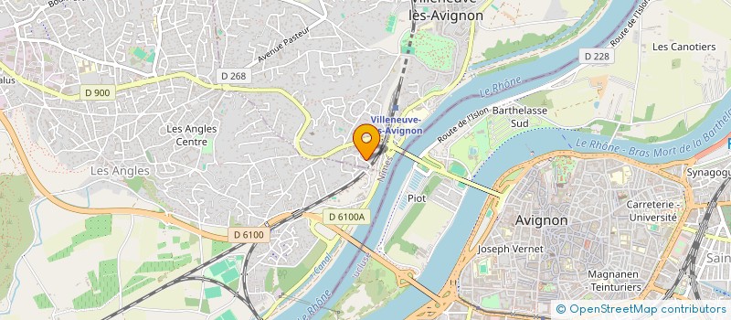 localisation de l'entreprise SCI MARUI  VILLENEUVE-LES-AVIGNON