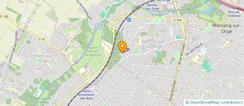 localisation de l'entreprise SCI MARUTIANA à VILLEMOISSON-SUR-ORGE