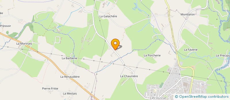 localisation de l'entreprise SCI MARVAISE  SAINT-GERMAIN-EN-COGLES