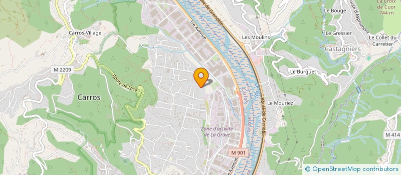 localisation de l'entreprise SCI MARVANIERRE à CARROS