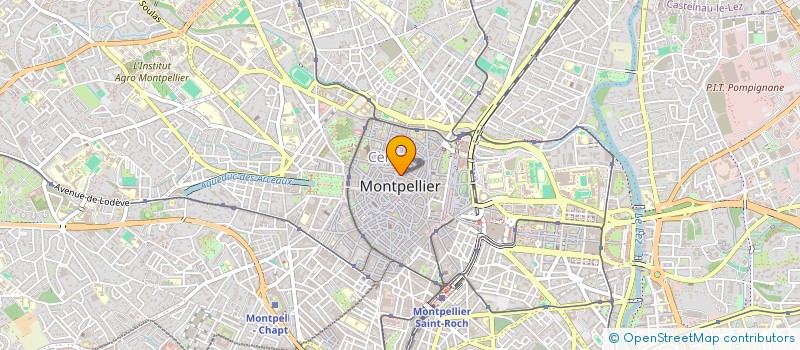 localisation de l'entreprise SCI MARVEILLE à MONTPELLIER