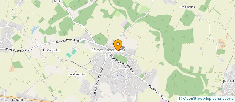 localisation de l'entreprise SCI MARVIL  SEVRES-ANXAUMONT