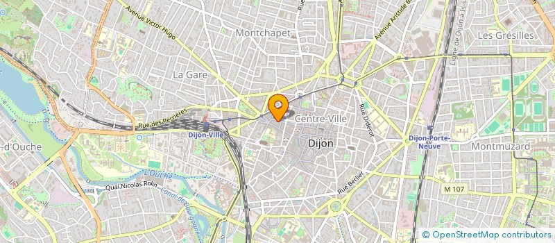 localisation de l'entreprise SCI MARVIN à DIJON