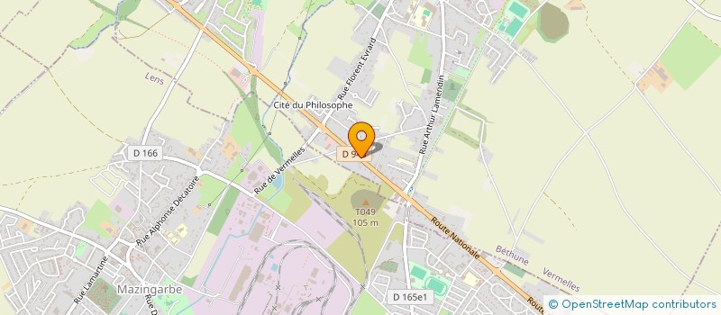 localisation de l'entreprise SCI MARVINA  VERMELLES