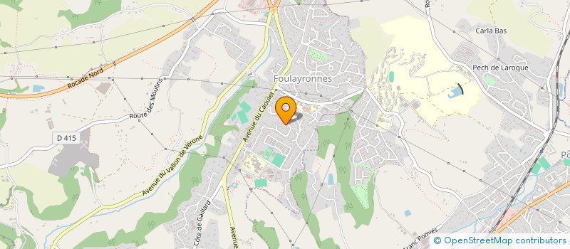 localisation de l'entreprise SCI MARVIR à FOULAYRONNES