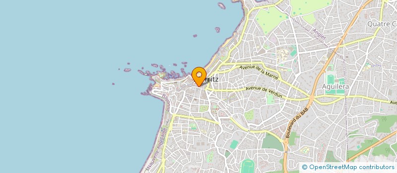 localisation de l'entreprise SCI MARWIL à BIARRITZ