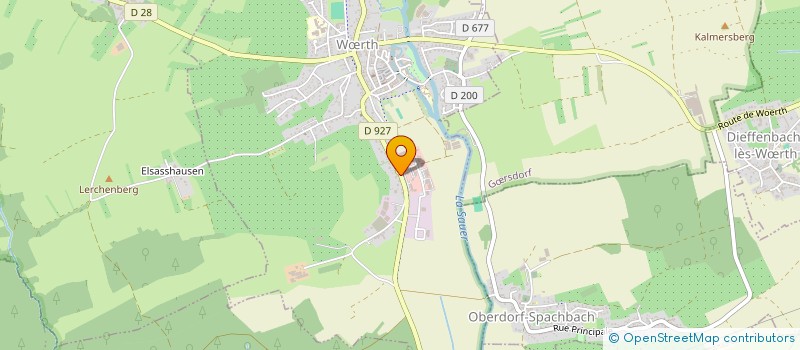 localisation de l'entreprise SCI MARX  WRTH