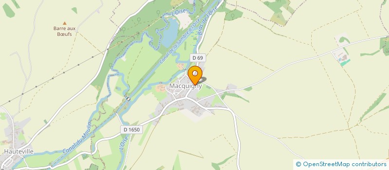 localisation de l'entreprise SCI MARY  MACQUIGNY