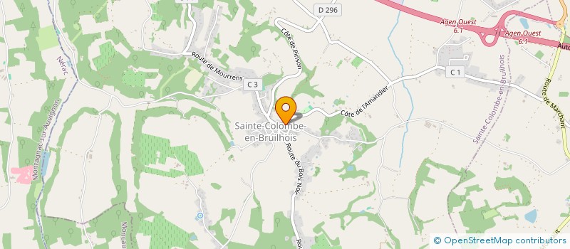 localisation de l'entreprise SCI MARY BEAUTE à SERIGNAC-SUR-GARONNE