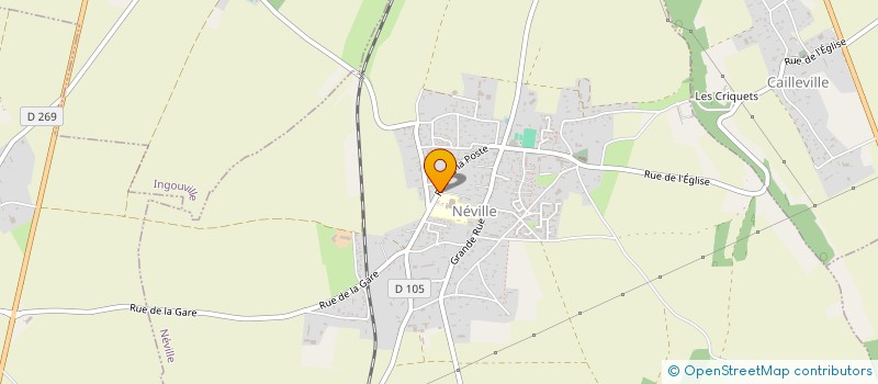 localisation de l'entreprise SCI MARY CLAIR  NEVILLE