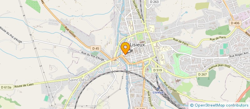 localisation de l'entreprise SCI MARY HONFLEUR  GLOS