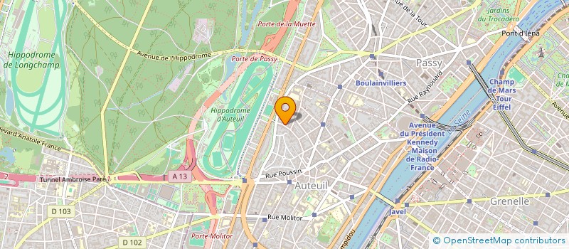 localisation de l'entreprise SCI MARY IDE  PARIS