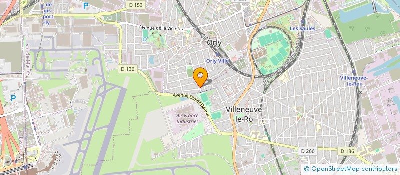 localisation de l'entreprise SCI MARYA  ORLY