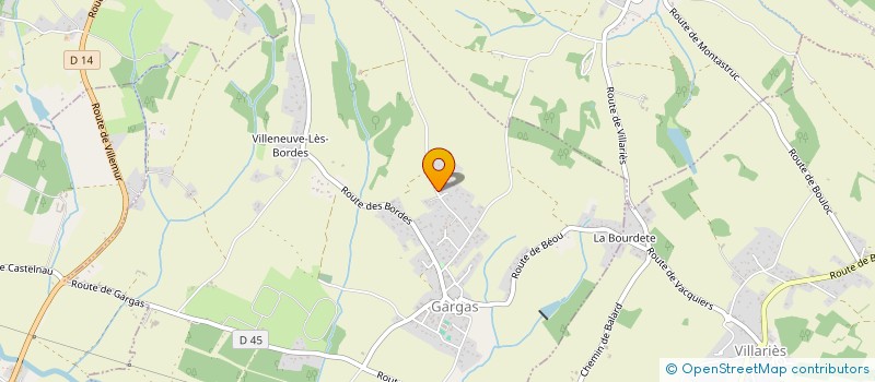 localisation de l'entreprise SCI MARYANN  GARGAS